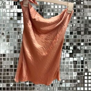 Pink Satin Strapless Mini Dress - Pacsun